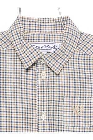 camicia in cotone beige TARTINE ET CHOCOLAT KIDS | CB1205168